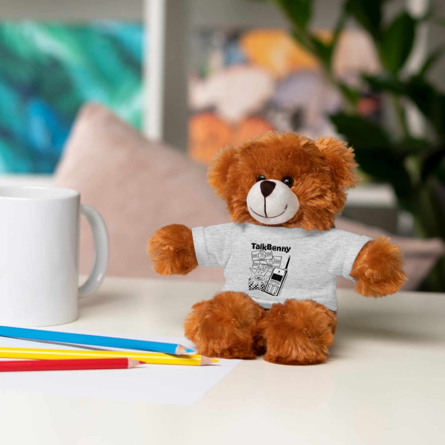 Stuffed Animals with TalkBenny Tee