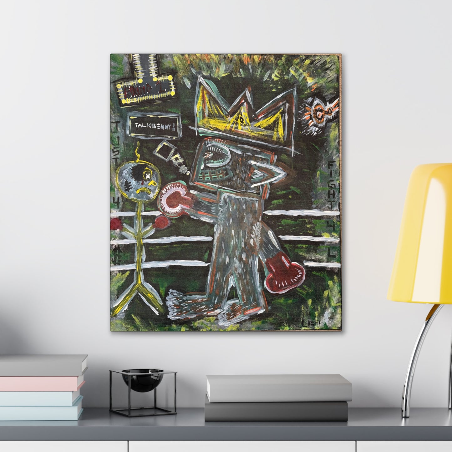 “Fight 4 L” 
20”X24” Canvas