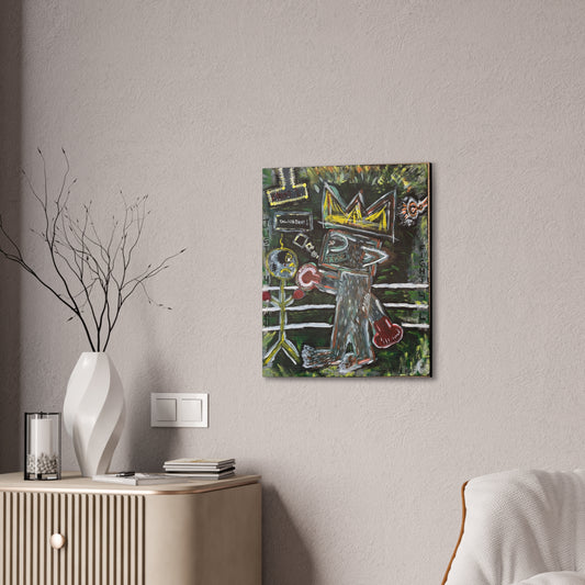 “Fight 4 L” 
20”X24” Canvas